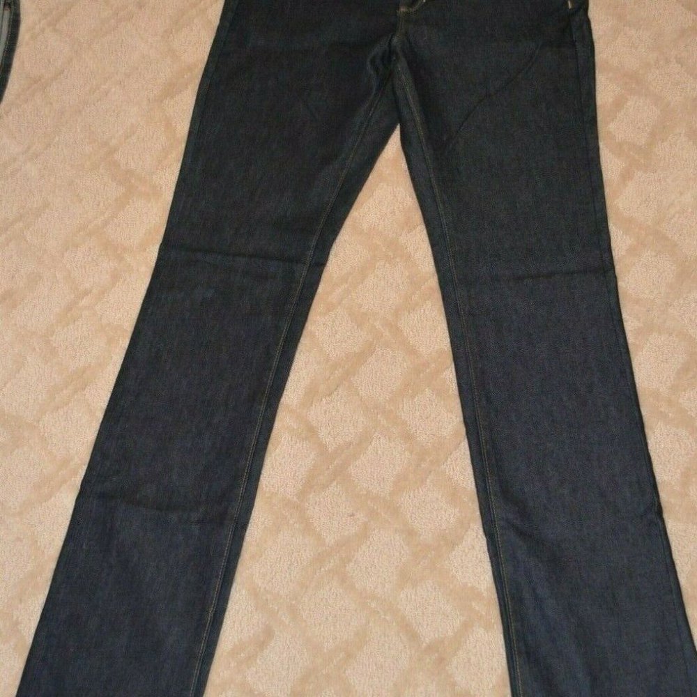 Banana Republic Straight leg jeans, NWT, 30/L,  Long, 35 inch inseam  dark wash